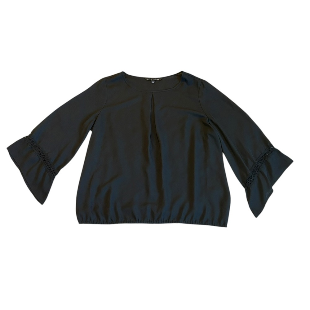 ZAC & RACHEL dressy black blouse